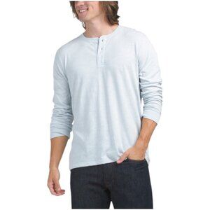 VINCE Long Sleeve Slub Knit Henley Top